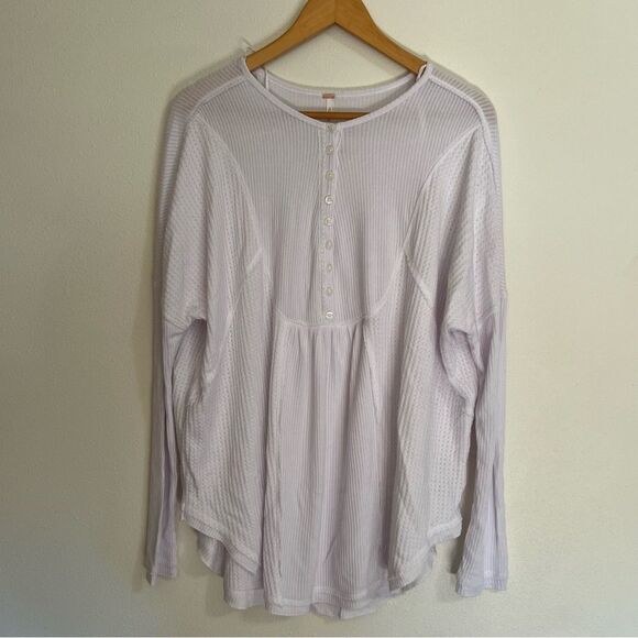 Free People Long Sleeve Tee - White - Picture 7 of 12